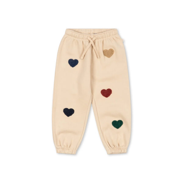 Lou terry sweat pants ocs - bon coeur coloré - KONGES SLOEJD