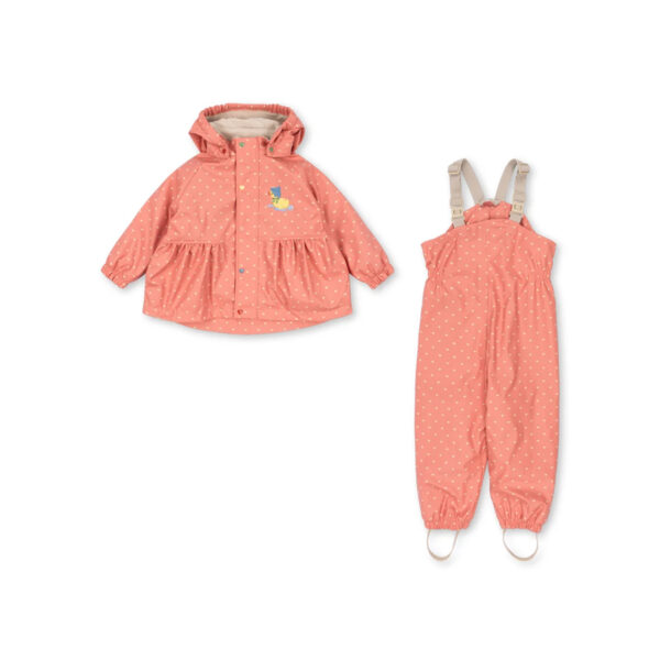 Rainy palme duckling set gir - coeur feathers - KONGES SLOEJD