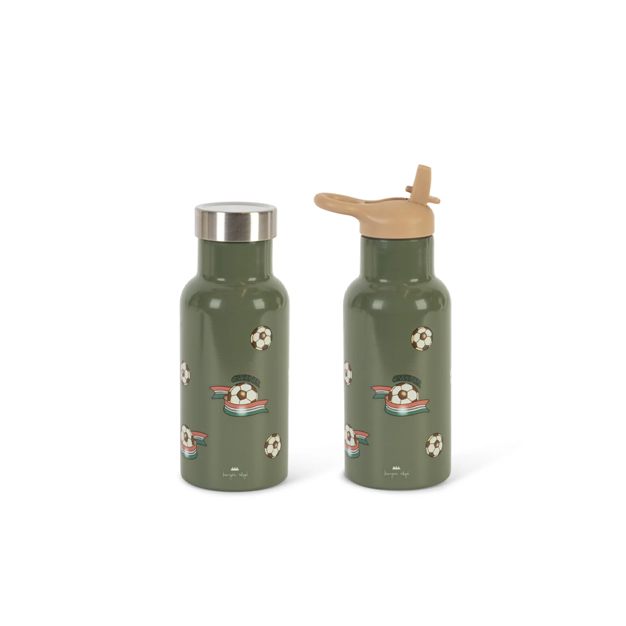 Thermo bottle - green/kick it - KONGES SLOEJD
