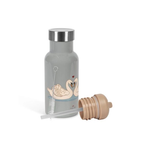 Thermo bottle - swan blue - KONGES SLOEJD